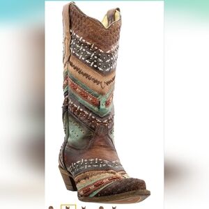 Corral Women's Leather Boots- NWT